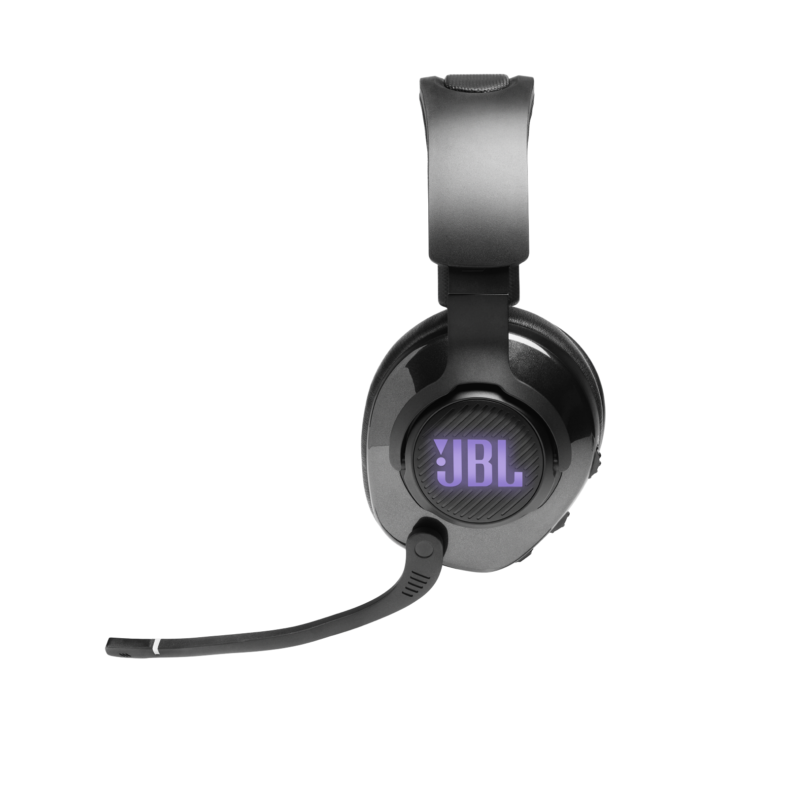 JBL Quantum 400 - Black - USB over-ear PC gaming headset with game-chat dial - Detailshot 5